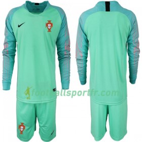 Tenue Portugal Gardien Enfant Tenue Coupe du monde 2018 Maillot de Foot ML